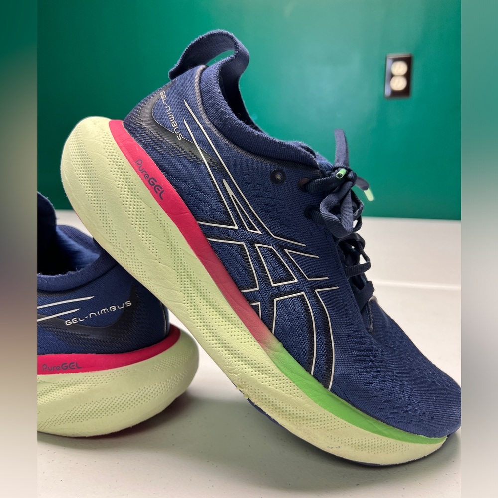 ASICS gel nimbus 25 women’s sides 7.5